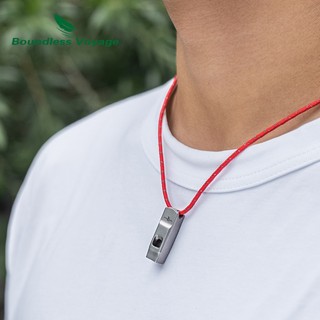 Chuyến đi không giới hạn Titan Thiết bị an toàn sinh tồn khẩn cấp Còi tín hiệu cắm trại có dây buộc lớn