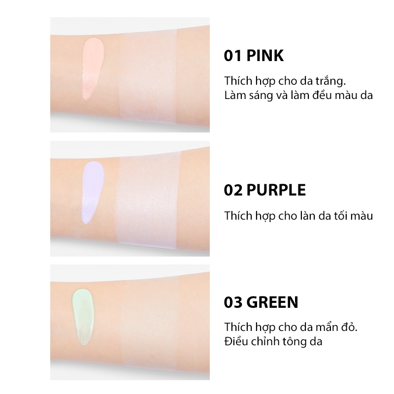 Ảnh Kem lót PERFECT DIARY Giữ ẩm phù hợp và điều chỉnh tông màu da 30ml 3