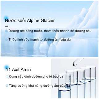 Nước hoa hồng axit glycolic ICE LERSKIN 200ml, chiết xuất thực vật