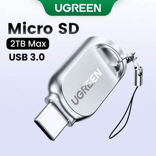 Đầu đọc thẻ nhớ UGREEN TF USB C Micro SD dung lượng cao 2TB với cổng OTG USB 3.0 5Gbps Type-C