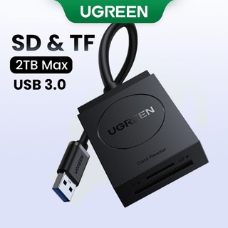 UGREEN Đầu đọc thẻ SD  USB 3.0 khe cắm kép