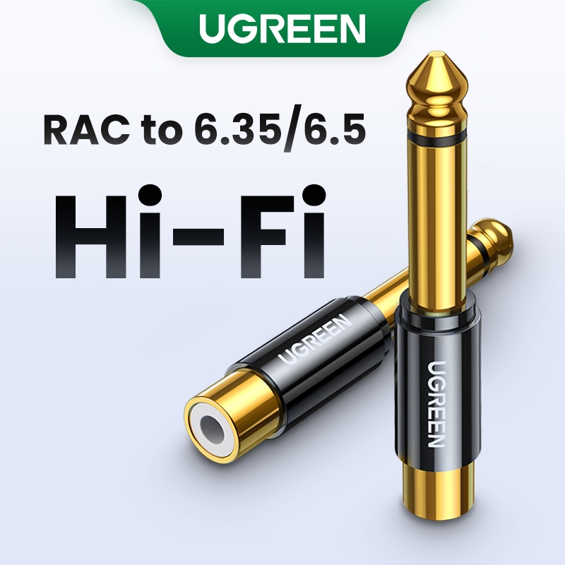 Bộ chuyển đổi Ugreen AV169 6.35mm sang RCA