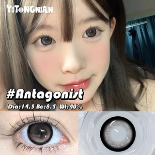 Kính áp tròng YITONGNIAN Ống kính làm đẹp đường kính tự nhiên nửa năm dùng một lần trang điểm làm đẹp hàng ngày