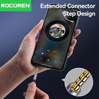 Cáp Âm Thanh Rcoren HIFI 3.5 Mm 2 TRONG 1 Nam Đến 2 Cổng Nữ Aux Adapter Cáp Mic Âm Thanh Y Bộ Chia Dây Vải Bện Tai Nghe Cho PC