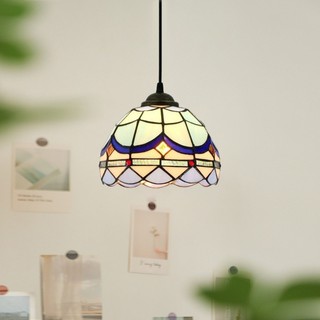 AIMI ĐÈN LED THỦY TINH MÀU RETRO ĐỊA TRUNG HẢI ĐÈN CHÙM TRANG TRÍ THÍCH HỢP CHO PHÒNG KHÁCH THANH BẾP