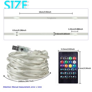 10m 100Leds Thông Minh 5V RGBIC WS2812b Dây Led Cổ Tích Ánh Sáng Dreamcolor Đuổi Theo Trang Trí Ngoài Trời Đồng Bộ Âm Nhạc