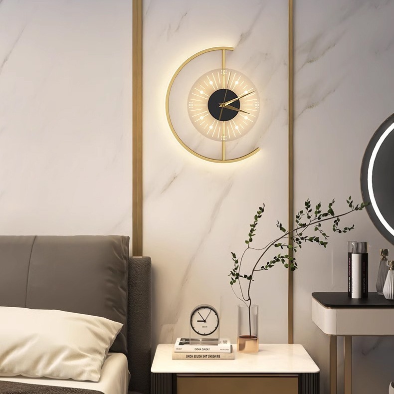 Đồng Hồ Decor Hình Học