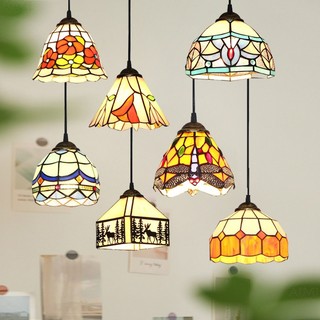 AIMI ĐÈN LED THỦY TINH MÀU RETRO ĐỊA TRUNG HẢI ĐÈN CHÙM TRANG TRÍ THÍCH HỢP CHO PHÒNG KHÁCH THANH BẾP