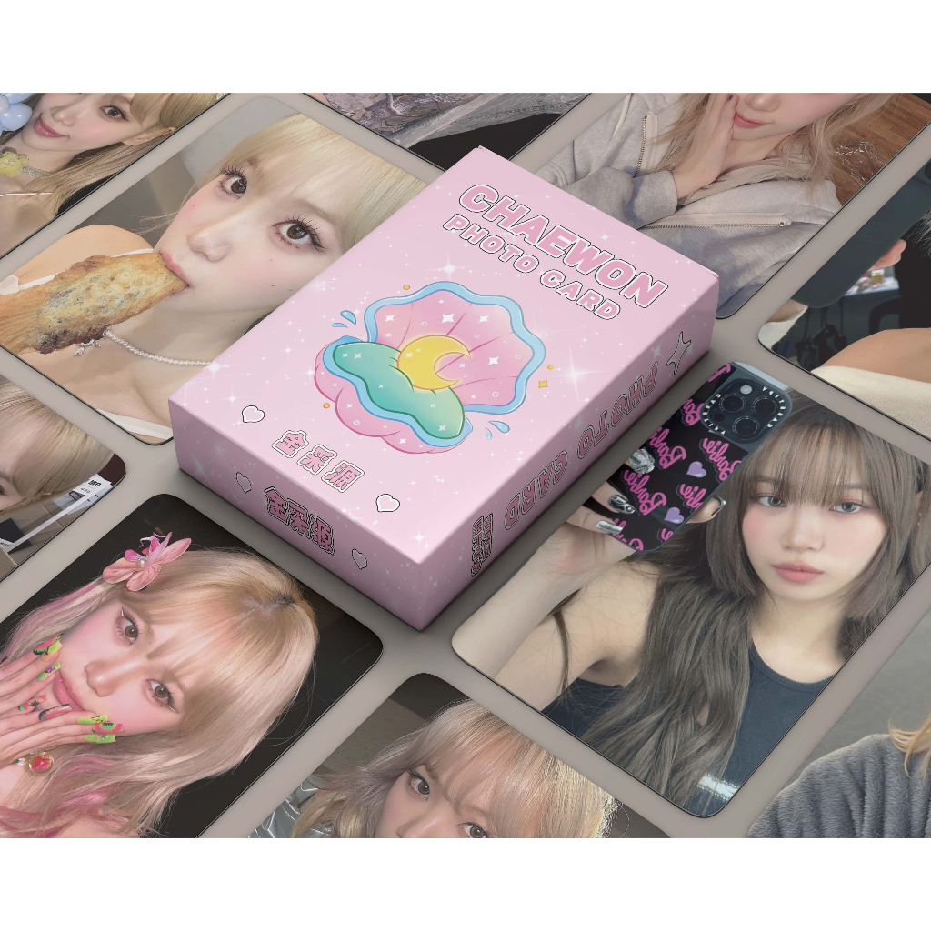 50-119 Chiếc LE SSERAFIM Laser HOLOGRAPHIC LOMO Thẻ EASY Album Sakura CHAEWON YUNJIN KAZUHA EUNCHAE Solo Photocards Lesserafim Hologram Bưu Thiếp YM