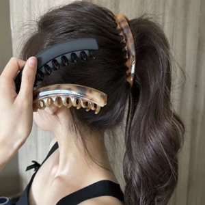 Kẹp tóc chuyên dụng từ trung bình đến cao, kẹp chuối đuôi ngựa mới, phụ kiện tóc kẹp lưng