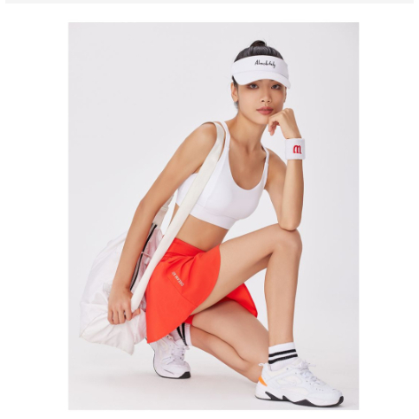 2024 yonex váy cầu lông mới khô nhanh thoáng khí chạy bộ thể dục váy ngắn