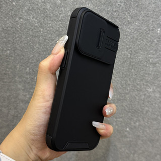 Ốp lưng chống rơi cấp quân sự mới cho iPhone 16 15 14 13 12 11 Pro Max 14 / 15 / 16 Plus 13Mini vỏ thiết kế đặc biệt dành cho nam giới có bảo vệ cứng cho cửa sổ trượt ống kính