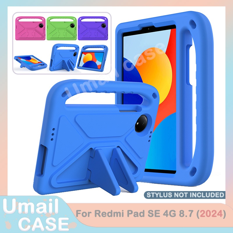Ốp lưng EVA an toàn cho trẻ em cho Redmi Pad SE 8.7 2024 Redmi Pad SE 4G 8.7inch Vỏ máy tính bảng chống sốc