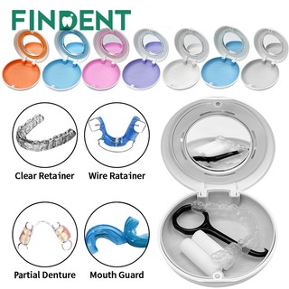 1 Chiếc Nha Khoa Giữ Hộp Vô Hình Nẹp Giá Đỡ Hộp Bảo Quản Di Động Chỉnh Nha Thiết Bị Răng Giả Nẹp Trường Hợp Có Lỗ Không Khí
