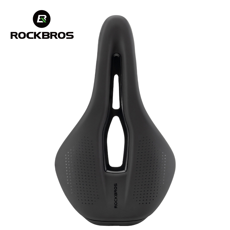 Rockbros Yên Xe Đạp Thoải Mái Chống Sốc Xe Đạp Đường Bộ Đệm Ghế MTB Rỗng Thoáng Khí Bền Ổn Định Thiết Bị Đi Xe Đạp
