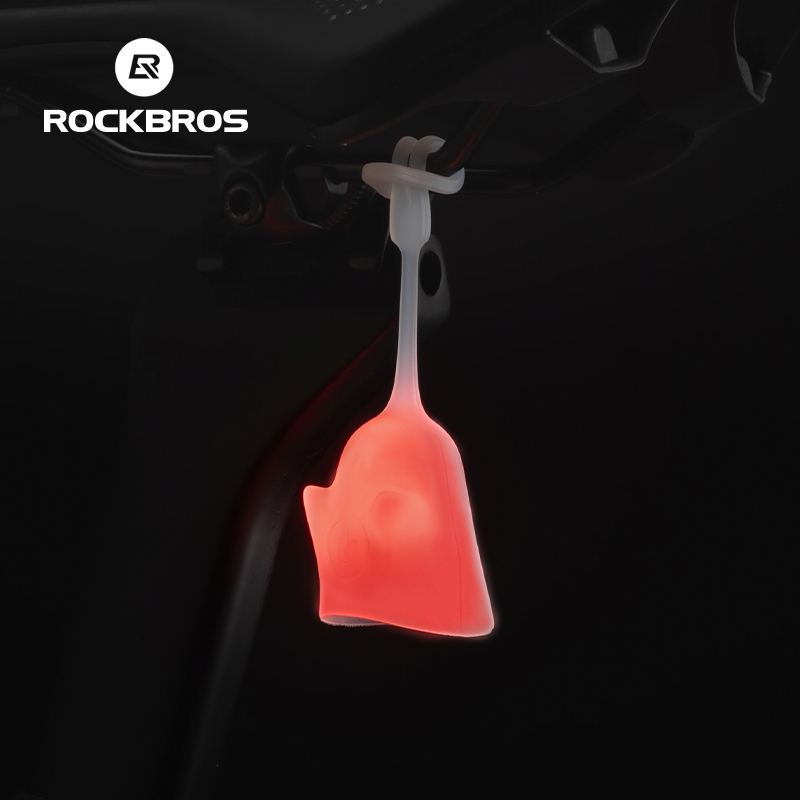 Rockbros Xe Đạp Ma Đèn Hậu Độ Đàn Hồi Cao Xe Đạp Chống Nước Cảnh Báo An Toàn Đèn Hậu Thiết Kế Thời Trang Phụ Kiện Đi Xe Đạp