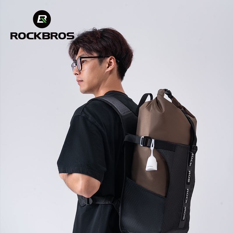 Rockbros Xe Đạp Ma Đèn Hậu Độ Đàn Hồi Cao Xe Đạp Chống Nước Cảnh Báo An Toàn Đèn Hậu Thiết Kế Thời Trang Phụ Kiện Đi Xe Đạp