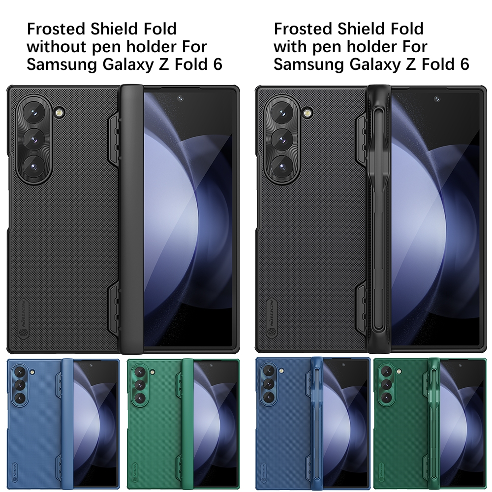 Nillkin Tương Thích Cho Samsung Galaxy Z Fold 6 Siêu Mờ Lá Chắn Gấp PC Bảo Vệ Vỏ Điện Thoại Vỏ Bảo Vệ Có Bút Chì