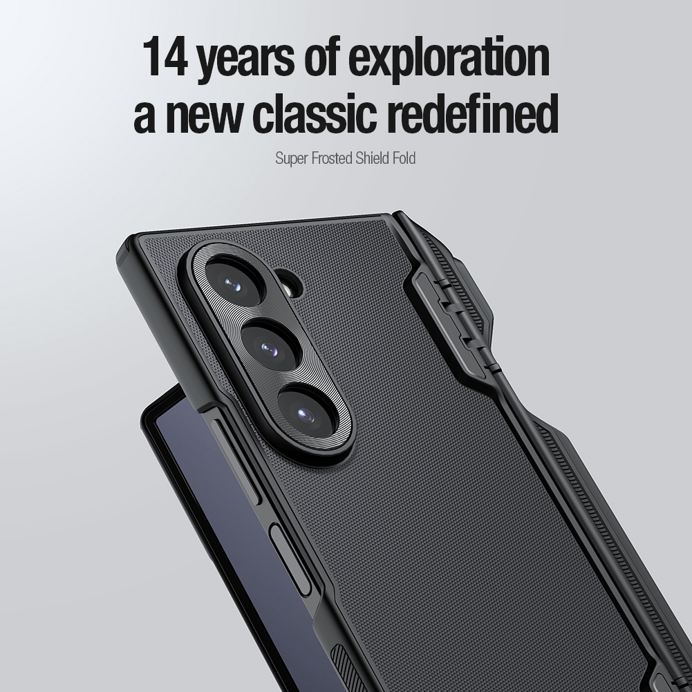 Nillkin Tương Thích Cho Samsung Galaxy Z Fold 6 Siêu Mờ Lá Chắn Gấp PC Bảo Vệ Vỏ Điện Thoại Vỏ Bảo Vệ Có Bút Chì