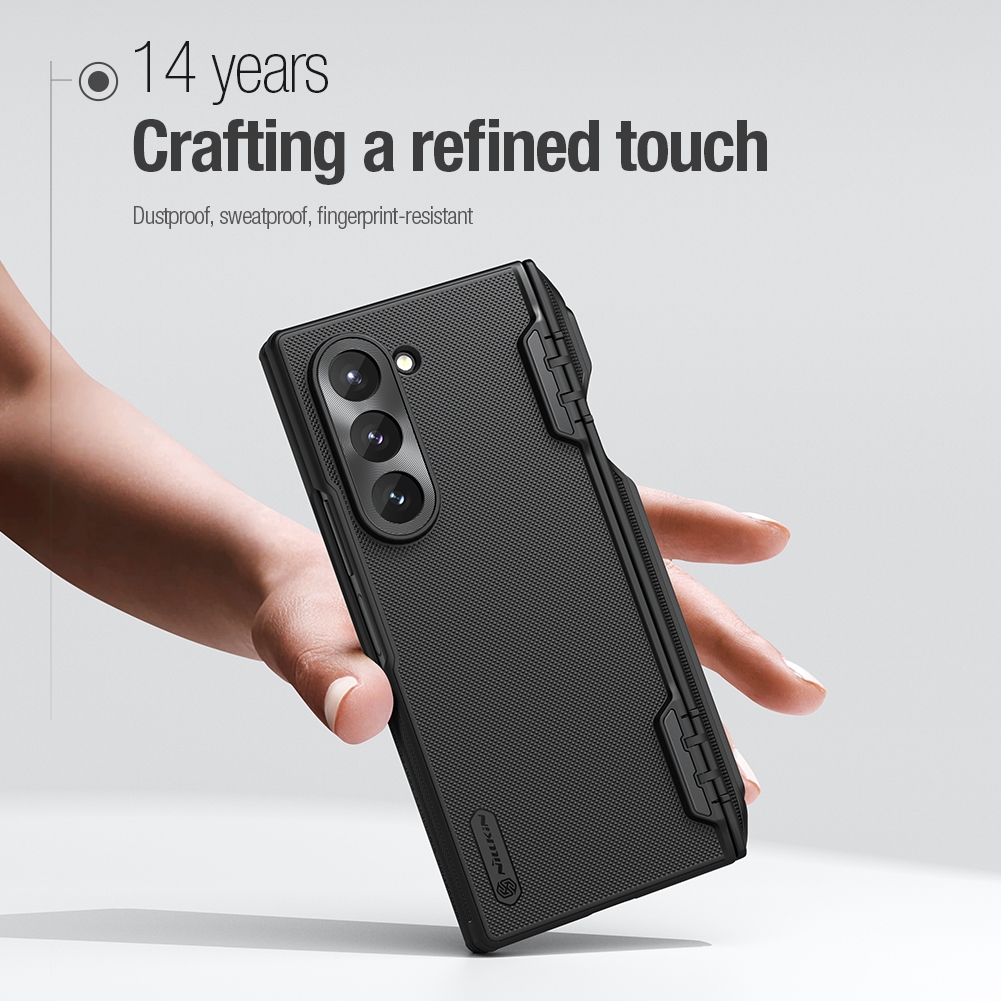 Nillkin Tương Thích Cho Samsung Galaxy Z Fold 6 Siêu Mờ Lá Chắn Gấp PC Bảo Vệ Vỏ Điện Thoại Vỏ Bảo Vệ Có Bút Chì