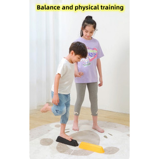 Trẻ em bảng cân bằng cảm giác trẻ em thiết bị tập luyện tại nhà đồ chơi giáo dục Thanh cân bằng đồ chơi đá chéo