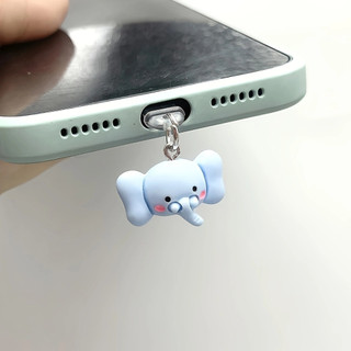 Điện Thoại Di Động Chống Bụi Cắm Tự Làm Nhựa Hoạt Hình Dễ Thương Động Vật Series Blush Fat Head Ếch Mặt Dây Chuyền Nhỏ Lỗ Điện Thoại Di Động Chống Bụi Cắm