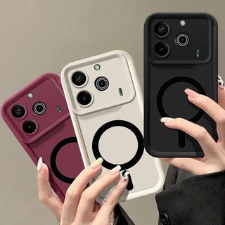 Sang Trọng Cho TECNO POVA 6 NEO Vỏ POVA 6 5 Pro Điện Thoại Chống Bụi Chống Rơi Vỏ Sơ Đồ Hình Tròn