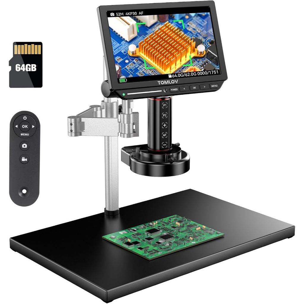 Tomlov - Wobble-free. Precision built. The TM3K-3D MAX 3D microscope flexible stand is the