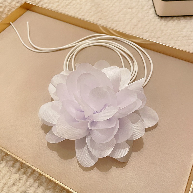 Hoa choker một vòng cổ nhiều lớp ngọt ngào siêu bất tử khí chất choker cảm giác cao cấp phụ kiện cá tính bán buôn