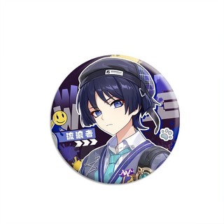 Genshin Tác Động Scaramouche Lang Thang Thổ Cẩm Trò Chơi Dễ Thương Huy Hiệu Kim Loại Nút Cài Áo Cosplay Bộ Sưu Tập Đồ Chơi Túi Trang Trí Quà Tặng