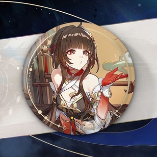 Trò Chơi Honkai: Star Rail Game Jiao Qiu Boothill Yunli Aventurine Firefly Dễ Thương Manga Chân Trâm Cài Cosplay Chân Phụ Kiện Thời Trang Bộ Sưu Tập Huy Hiệu