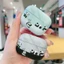 Ốp tai nghe hình gấu trúc dễ thương cho AirPods 3/Pro/2/Pro2, chất liệu mờ