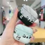 Ốp tai nghe hình gấu trúc dễ thương cho AirPods 3/Pro/2/Pro2, chất liệu mờ