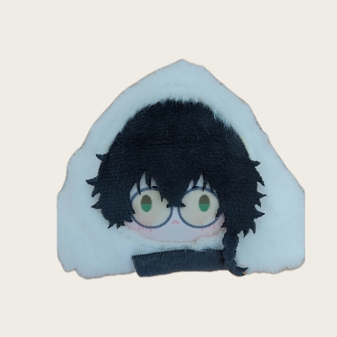 Bùa móc khóa sang trọng CHIẾN THẮNG - Haruka Sakura, Su Fang, Hayato Tsubasa, Kazuhiko Kiryu, Mitsuki Kiryu Onigiri Design