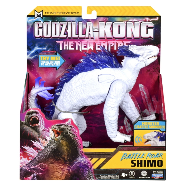 Godzilla x Kong: 7 "Battle Roar Shimo Hình của Playmates Toys
