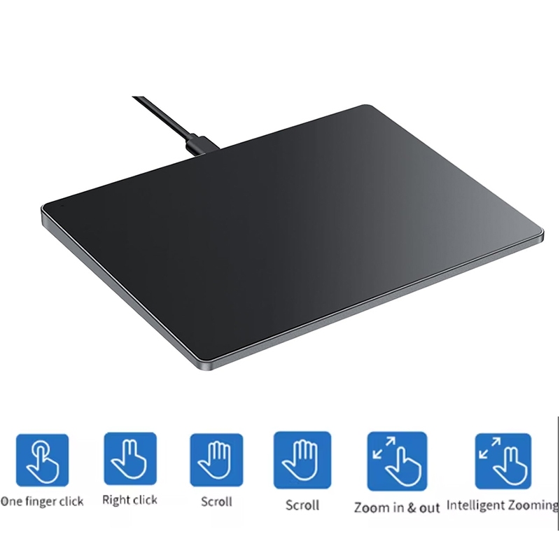 Usb Có Dây Đa Cảm Ứng Trackpad Slim NhômTouchpad Chuột Cho Windows 10 / ...