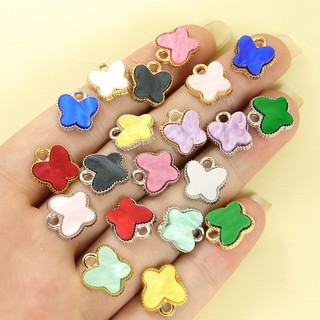 10 Bùa Bướm Acrylic Nhiều Màu - Lý Tưởng Cho Vòng Tay, Dây Chuyền, Bông Tai, Móc Khóa Thủ Công Thủ Công Và Dự Án Mặt Dây Hợp Kim - Hoàn Hảo Cho Các Nhà Làm Trang Sức