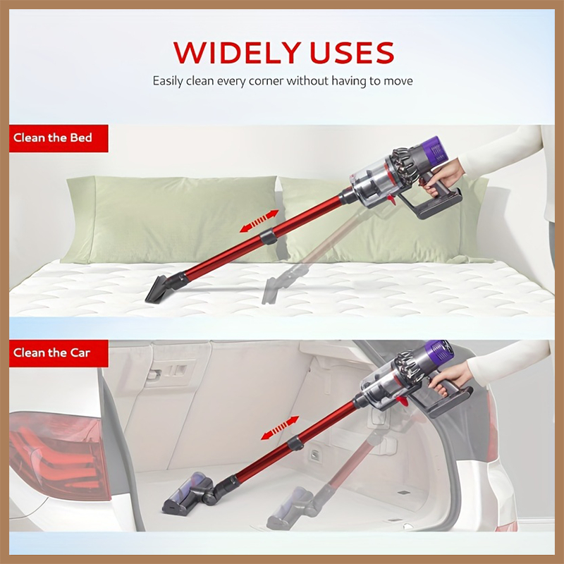 Cây đũa phép mở rộng Ống phát hành nhanh cho Dyson V7 V8 V10 V11 V15 Máy hút bụi không dây Chiều dài có thể điều chỉnh 45cm đến 68cm Thanh nối dài bằng kính thiên văn Phụ kiện ống cây đũa phép