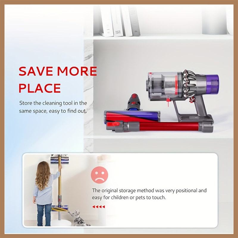 Cây đũa phép mở rộng Ống phát hành nhanh cho Dyson V7 V8 V10 V11 V15 Máy hút bụi không dây Chiều dài có thể điều chỉnh 45cm đến 68cm Thanh nối dài bằng kính thiên văn Phụ kiện ống cây đũa phép