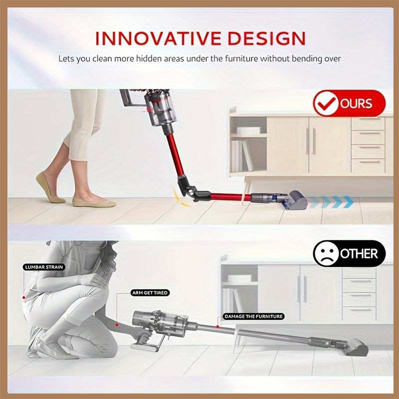 Cây đũa phép mở rộng có thể gập lại Tương thích với Dyson V7 V8 V10 V11 V15 Phụ kiện chân không không không dây Ống nối dài