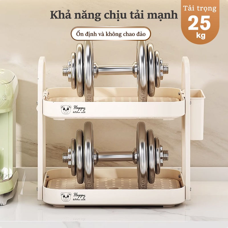 Cambond Khay úp ly, kệ úp cốc 1/2 Tầng đa năng Món Ăn Giá Phơi Cốc Có Giá Để Đồ Nhà Bếp Có Giá Để Đồ Có Thể Tháo Rời Cốc