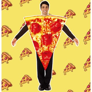 Ngộ nghĩnh Pizza Trang Phục Người Lớn Thực Phẩm Cosplay Nam Nữ Unisex Trang Phục Cho Các Bữa Tiệc Sân Khấu Halloween