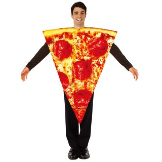 Ngộ nghĩnh Pizza Trang Phục Người Lớn Thực Phẩm Cosplay Nam Nữ Unisex Trang Phục Cho Các Bữa Tiệc Sân Khấu Halloween