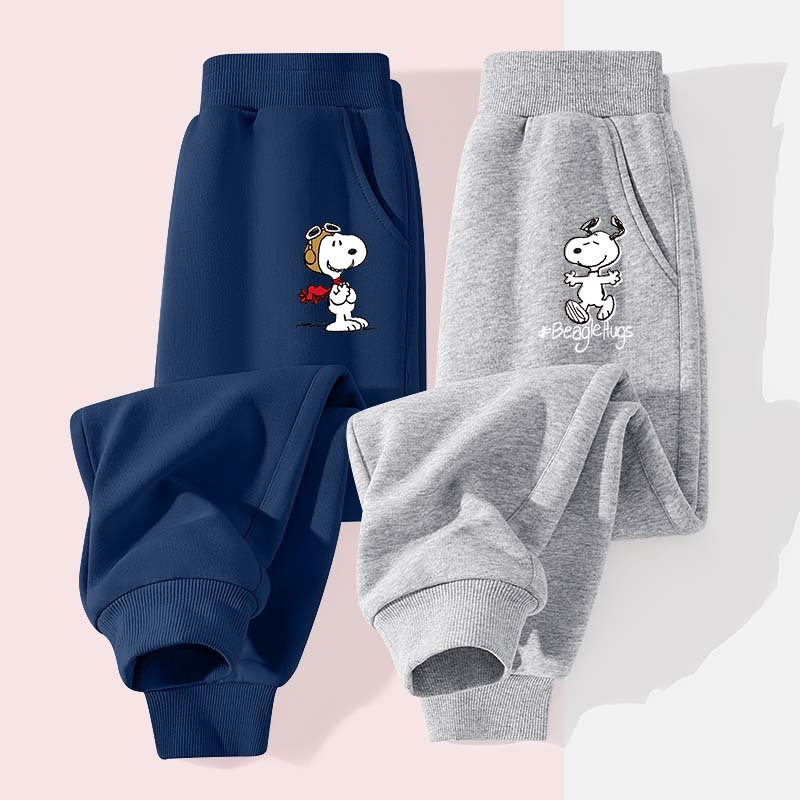 Quần dài cho bé trai ,quần thể thao bé trai bé gái  in hình Snoopy