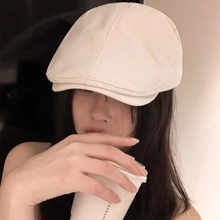 Mũ nồi họa sĩ màu trơn dành cho nữ Mũ nồi phong cách cổ điển kiểu Anh dành cho nữ Cô gái