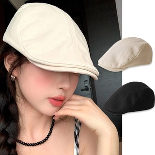 Mũ nồi họa sĩ màu trơn dành cho nữ Mũ nồi phong cách cổ điển kiểu Anh dành cho nữ Cô gái