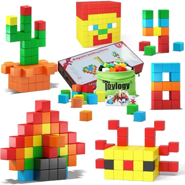 32 Khối Từ Tính Cho Trẻ Tập Đi Đồ Chơi Thích Ứng Với LEGO, Đồ Chơi Khối Từ Tính Lớn Cho Giáo Dục STEM Cảm Giác Đồ Chơi Nam Châm Mầm Non, Tương Thích Với Thế Giới Nam Châm Mỏ Cho Lego
