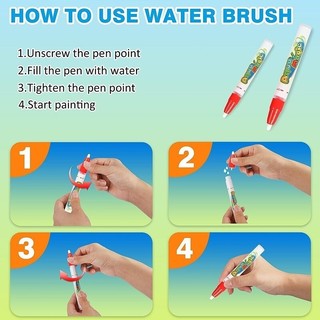 Thảm vẽ nước cho bé Magic Aqua Doodle Mat Set Magic Canvas Tranh viết Thảm lót Đồ chơi trẻ em