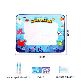 Thảm vẽ nước cho bé Magic Aqua Doodle Mat Set Magic Canvas Tranh viết Thảm lót Đồ chơi trẻ em