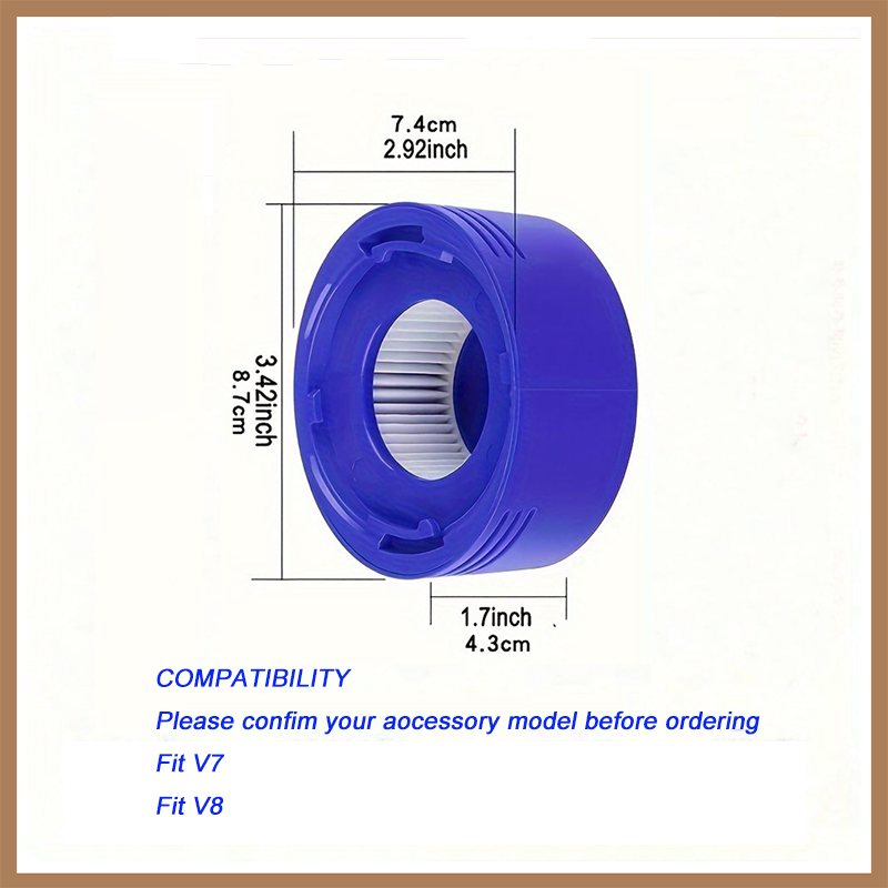 Thay Thế Cho Dyson V6 V7 V8 V10 V11 SV12 V15 Phát Hiện Bài Máy Hút Bụi Có Thể Giặt Bộ Lọc